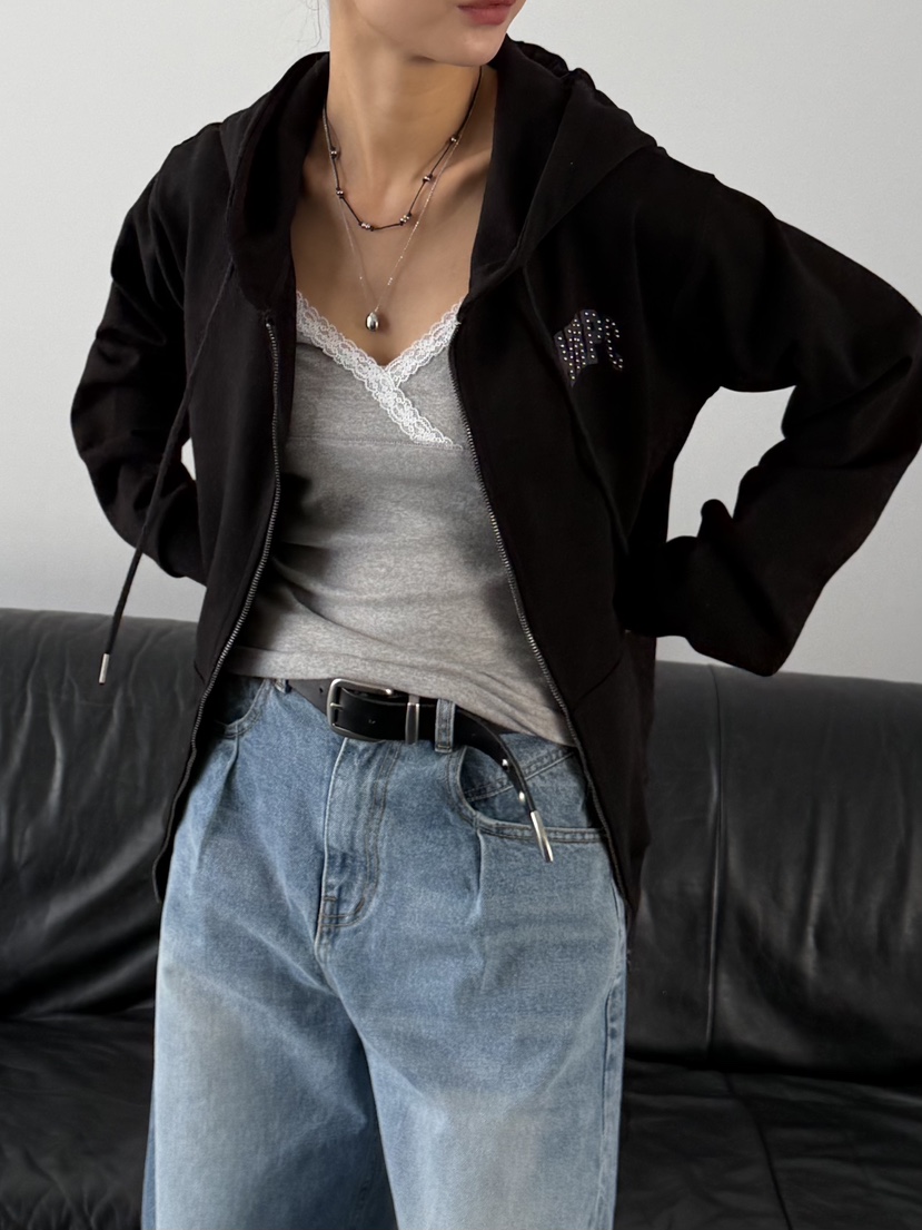 KARE/WEREPIECE韓國直郵女裝新品休閑職業26春夏夾克拉鏈KARE/WEREPIECE夾克