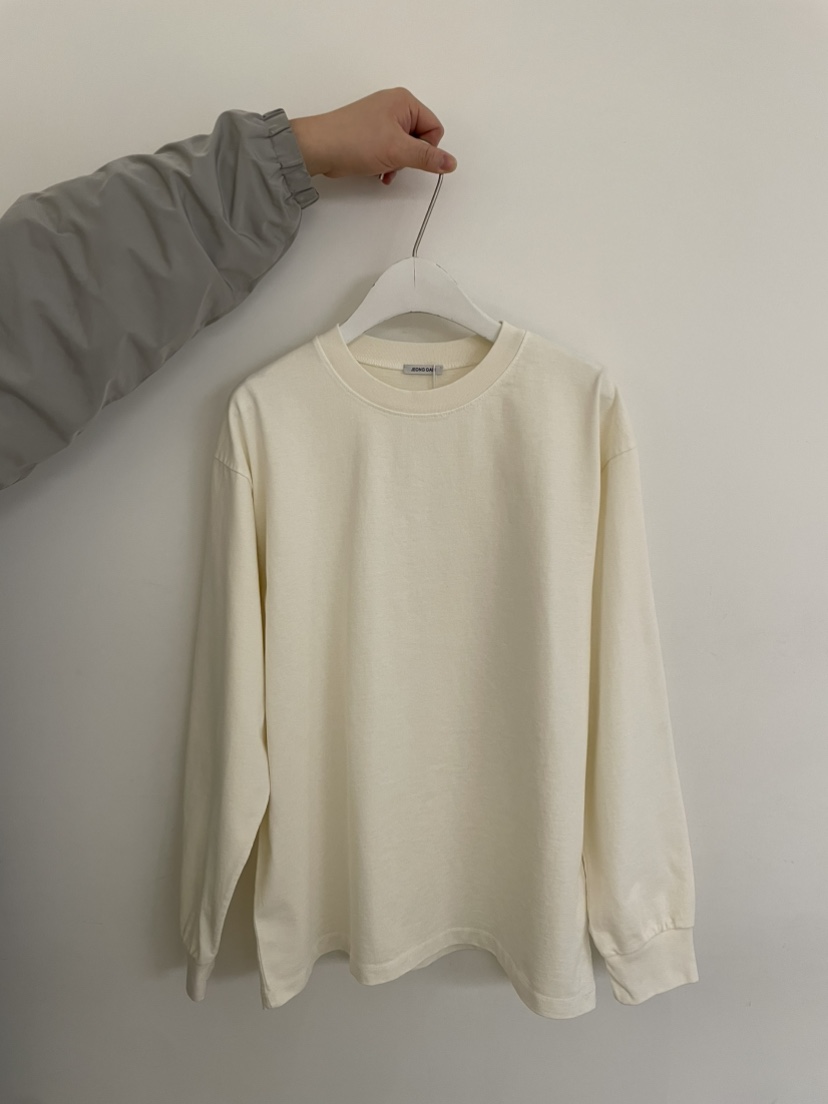 JEONG GAM STUDIOS東大門代購女士新款職業時尚長袖T恤JEONG GAM STUDIOS長袖T恤圖色1