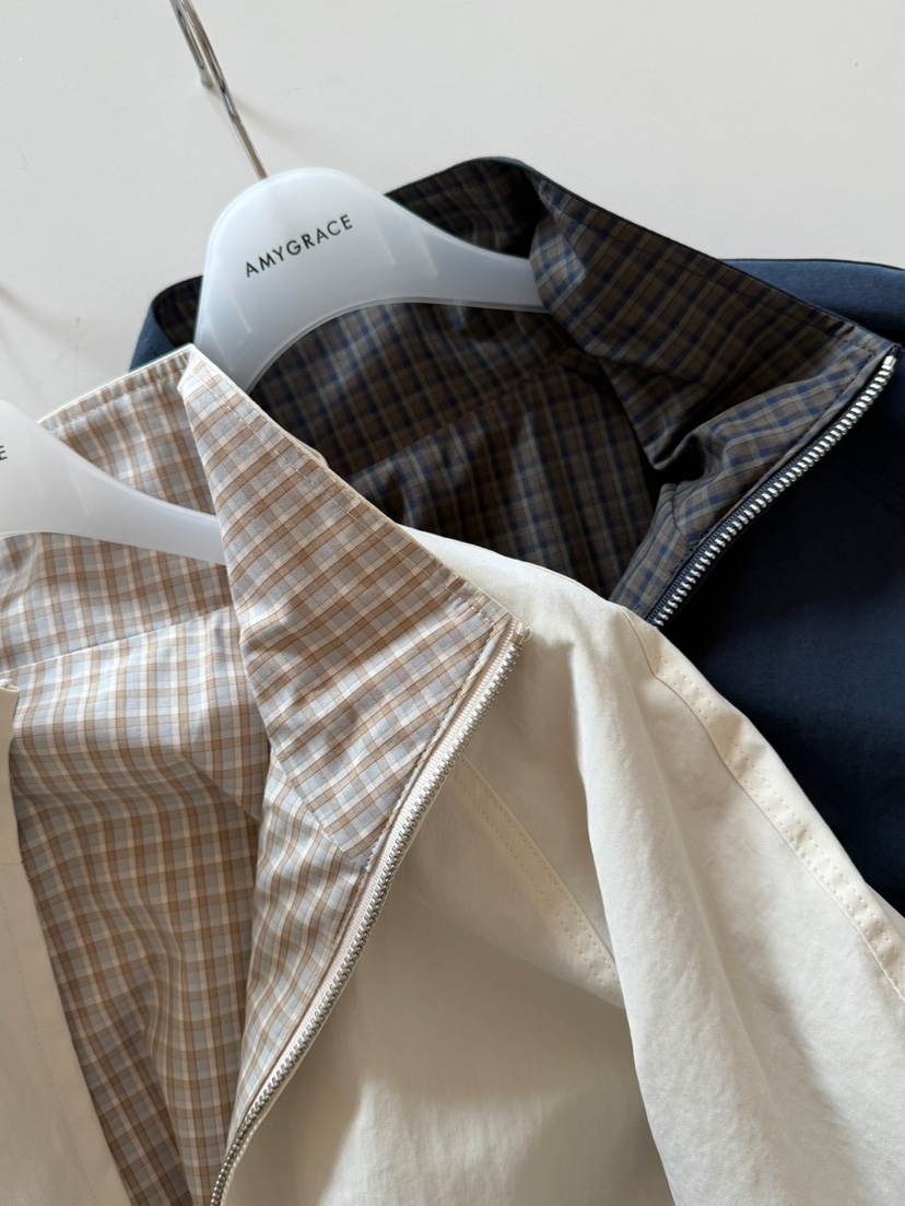 AMY GRACE東大門實拍女士新品人氣26春夏休閑真品時尚夾克AMY GRACE夾克