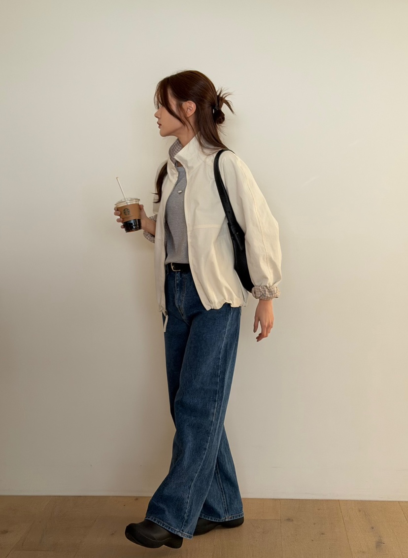 AMY GRACE東大門實拍女士新品人氣26春夏休閑真品時尚夾克AMY GRACE夾克