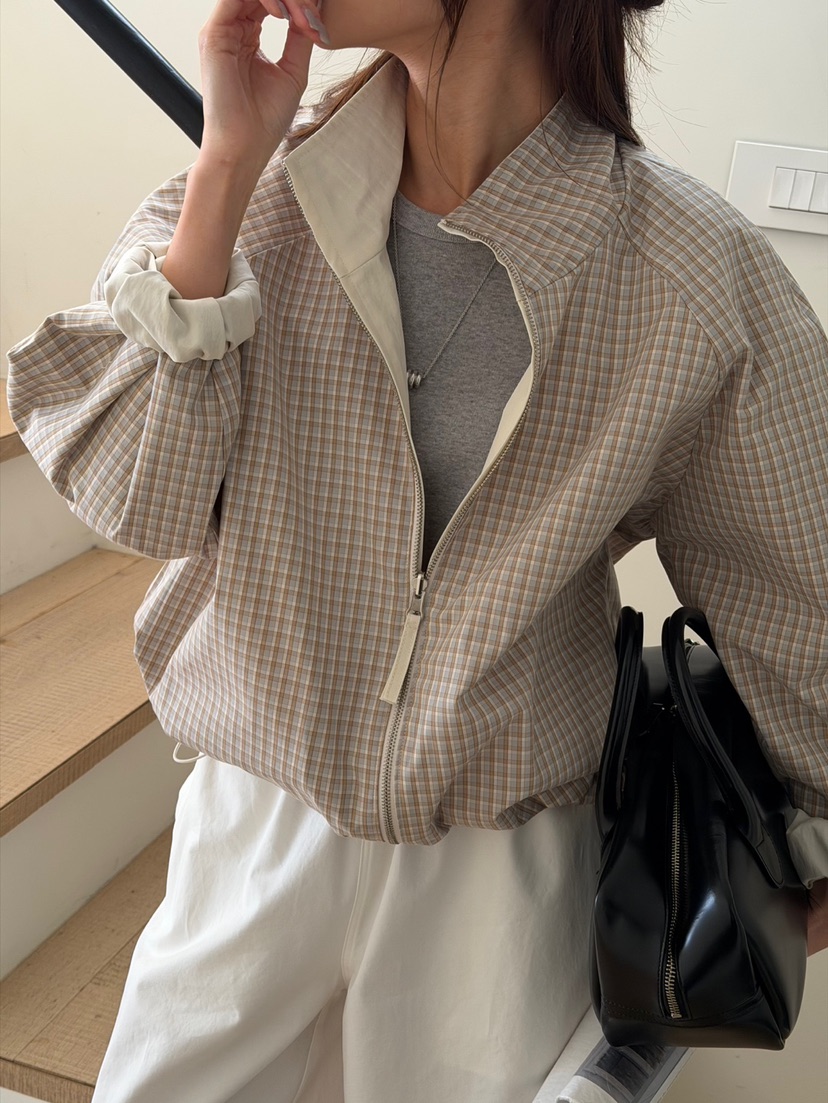 AMY GRACE東大門實拍女士新品人氣26春夏休閑真品時尚夾克AMY GRACE夾克