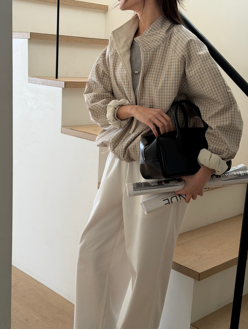 AMY GRACE東大門實拍女士新品人氣26春夏休閑真品時尚夾克AMY GRACE夾克