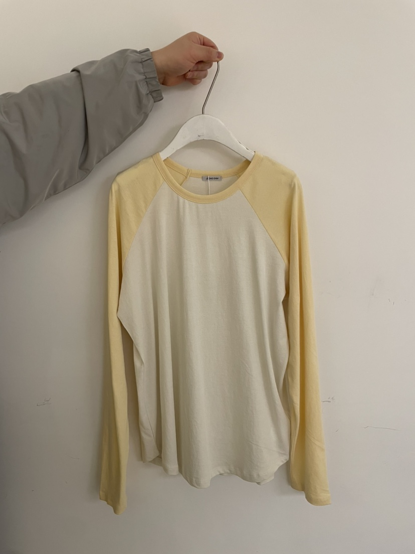 JEONG GAM STUDIOS韓國代購女裝新品職業真品推薦長袖T恤JEONG GAM STUDIOS長袖T恤圖色1