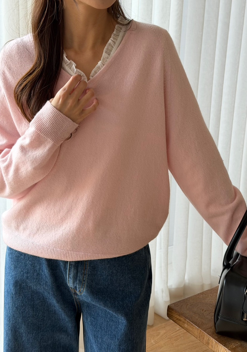 AMY GRACE東大門代購女裝新款真品26春夏職業熱賣針織衫AMY GRACE針織衫