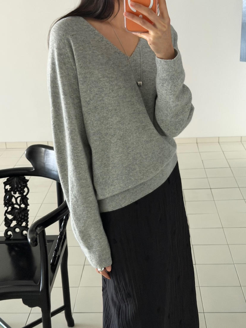 AMY GRACE東大門代購女裝新款真品26春夏職業熱賣針織衫AMY GRACE針織衫