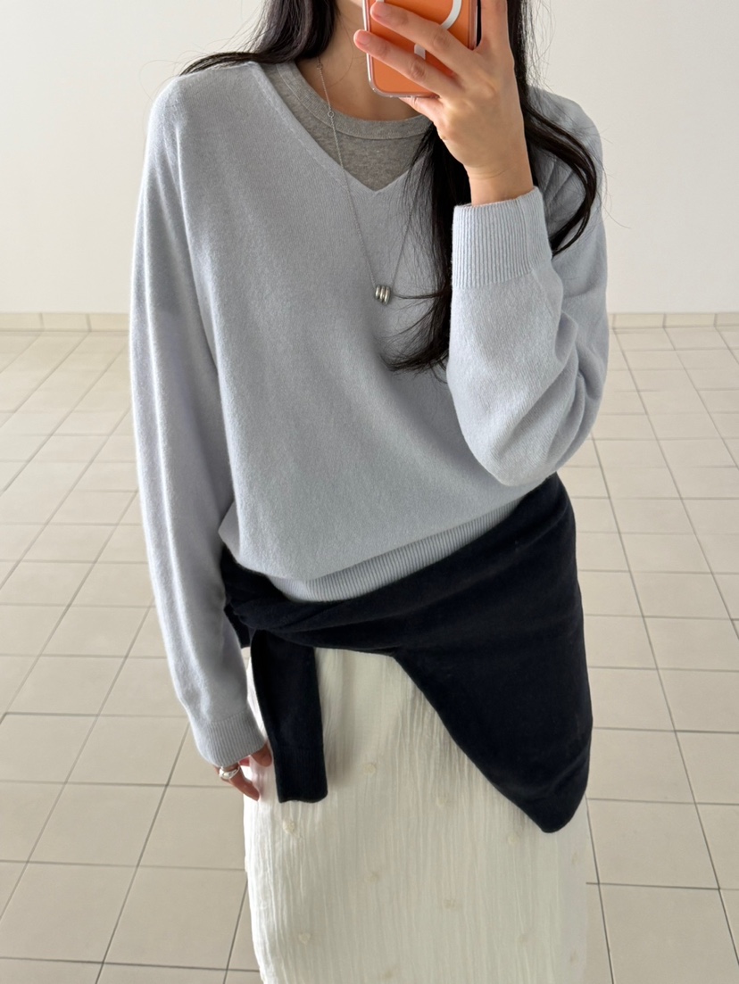 AMY GRACE東大門代購女裝新款真品26春夏職業熱賣針織衫AMY GRACE針織衫