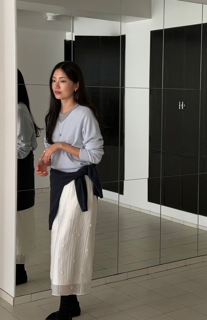 AMY GRACE東大門代購女裝新款真品26春夏職業熱賣針織衫AMY GRACE針織衫