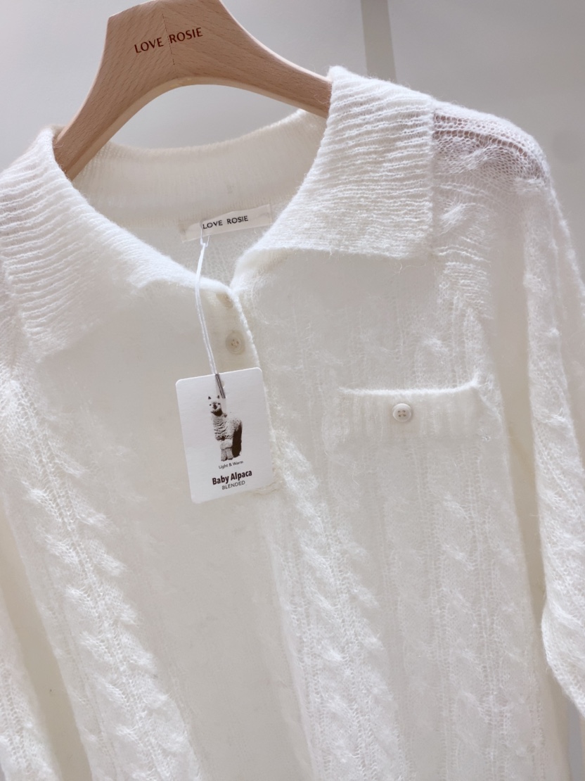 LOVE ROSIE東大門直郵女士新品時尚真品推薦熱賣針織衫羊駝LOVE ROSIE針織衫