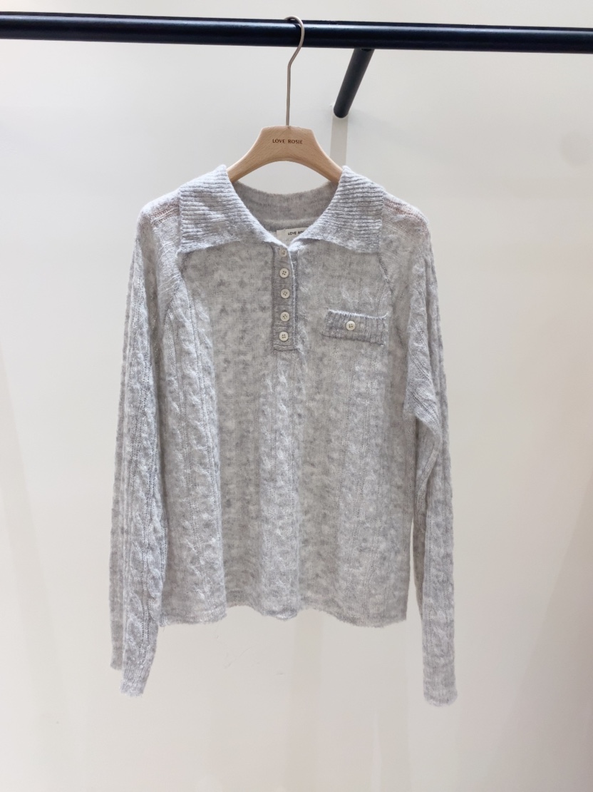 LOVE ROSIE東大門直郵女士新品時尚真品推薦熱賣針織衫羊駝LOVE ROSIE針織衫圖色3