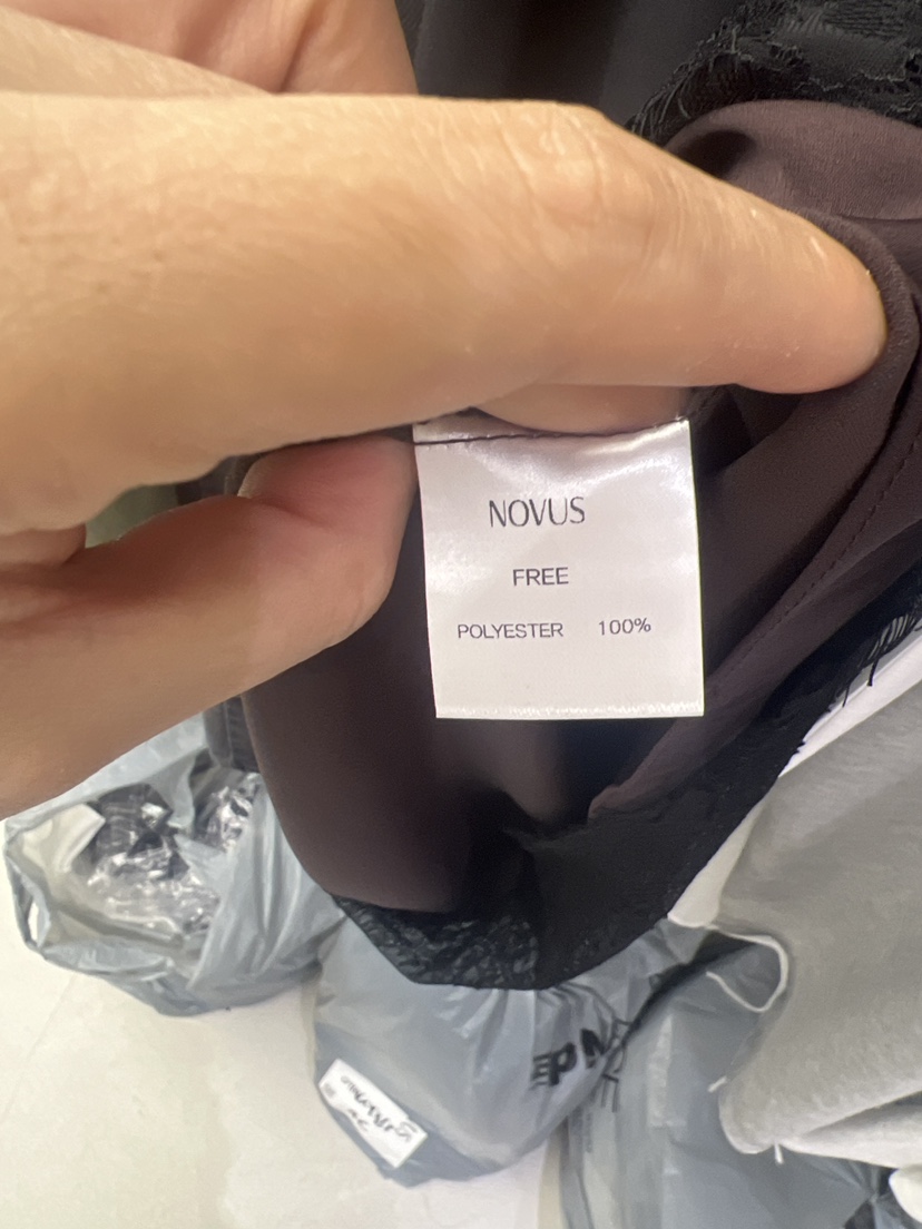 NOVUS東大門直郵女士新款時尚職業真品熱賣休閑連衣裙蕾絲NOVUS連衣裙