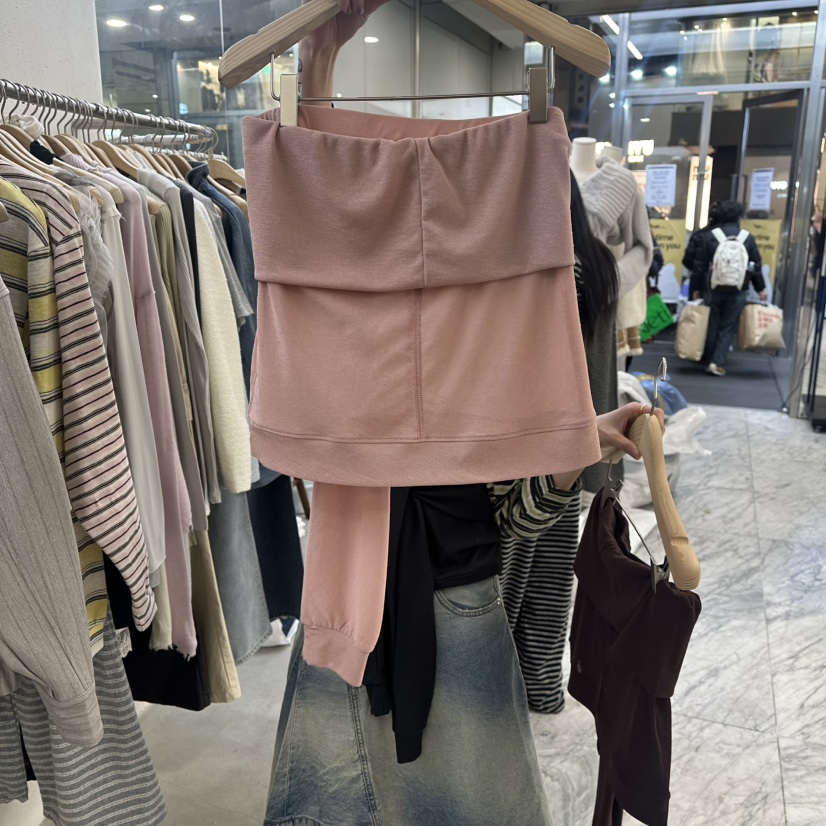 FOUNDATION東大門直郵女裝新品熱賣推薦吊帶背心不含內搭FOUNDATION吊帶/背心