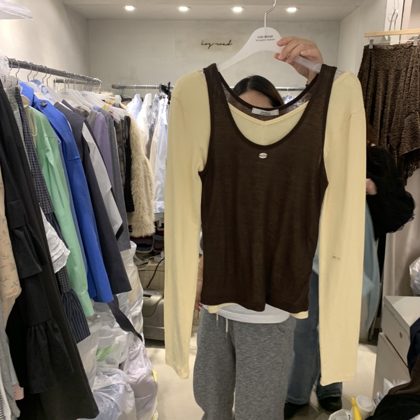 LOGROAD東大門代購女裝新款真品人氣時尚熱賣26春夏套裝套裝LOG ROAD套裝圖色3