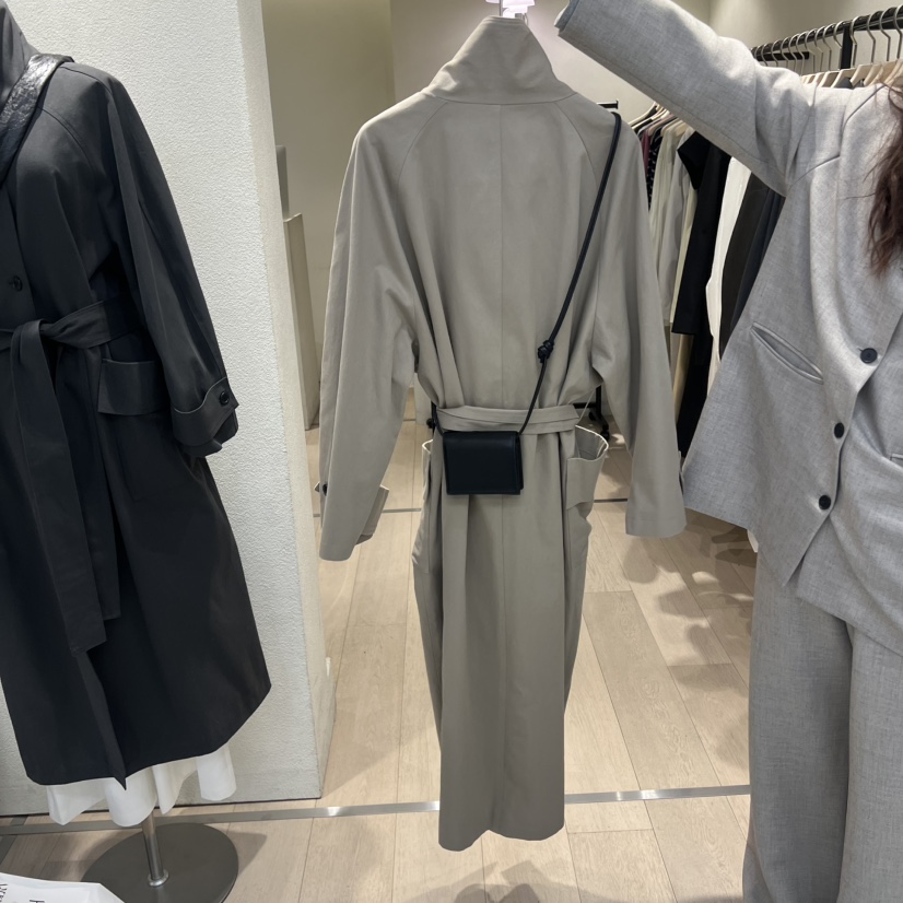 POSTMODERN韓國直郵女裝新款推薦真品職業人氣長款風衣高領POSTMODERN長款風衣