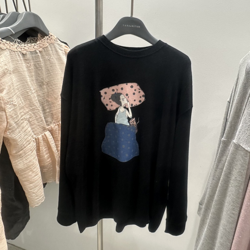 TARABY MOTION東大門直郵女裝新款真品推薦26春夏長袖T恤TARABY MOTION長袖T恤圖色2