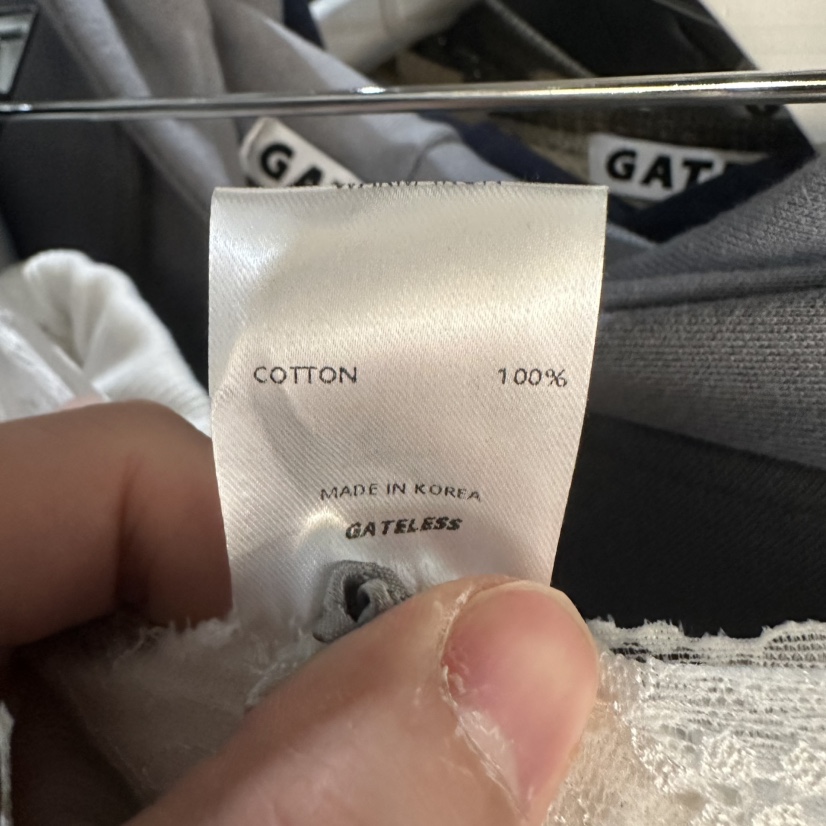 GATELESS東大門代購女裝新款職業26春夏熱賣休閑衛衣復古GATELESS衛衣