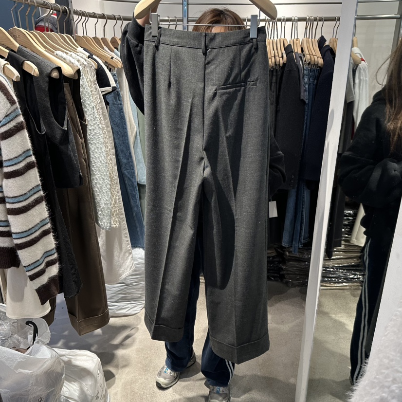 HABLE東大門直郵女士新款推薦職業時尚26春夏休閑真品休閑褲HABLE休閑褲