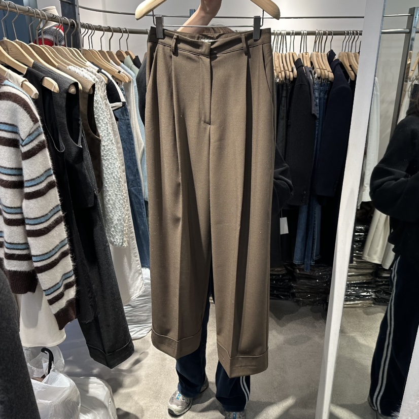 HABLE東大門直郵女士新款推薦職業時尚26春夏休閑真品休閑褲HABLE休閑褲圖色1