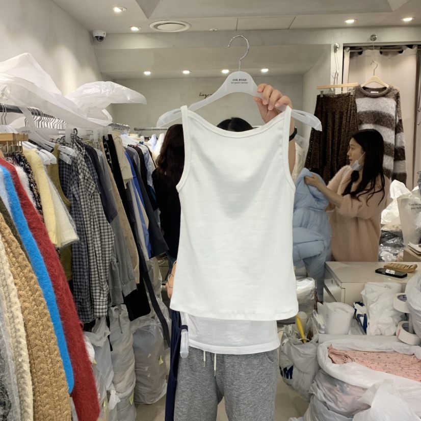 LOGROAD東大門實拍女士新品熱賣人氣休閑真品時尚吊帶背心LOG ROAD吊帶/背心圖色3
