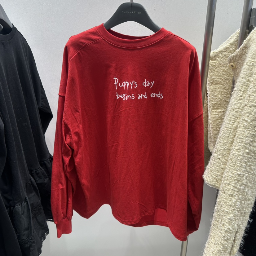 TARABY MOTION東大門直郵女裝新款推薦熱賣時尚真品長袖T恤TARABY MOTION長袖T恤圖色1