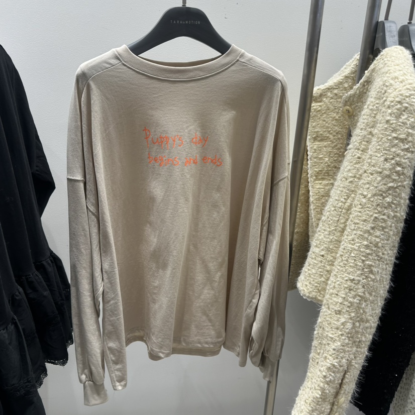 TARABY MOTION東大門直郵女裝新款推薦熱賣時尚真品長袖T恤TARABY MOTION長袖T恤圖色5