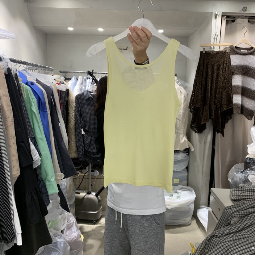 LOGROAD韓國代購女士新品時尚真品職業熱賣26春夏吊帶背心LOG ROAD吊帶/背心