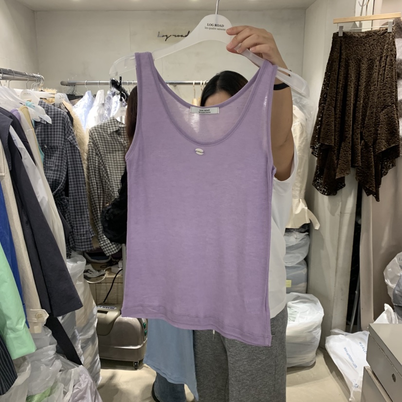 LOGROAD韓國代購女士新品時尚真品職業熱賣26春夏吊帶背心LOG ROAD吊帶/背心圖色9