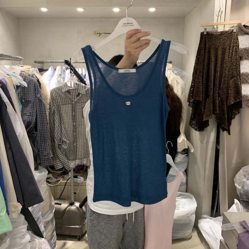 LOGROAD韓國代購女士新品時尚真品職業熱賣26春夏吊帶背心LOG ROAD吊帶/背心圖色10
