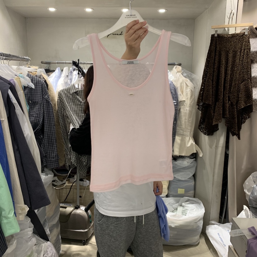 LOGROAD韓國代購女士新品時尚真品職業熱賣26春夏吊帶背心LOG ROAD吊帶/背心圖色11
