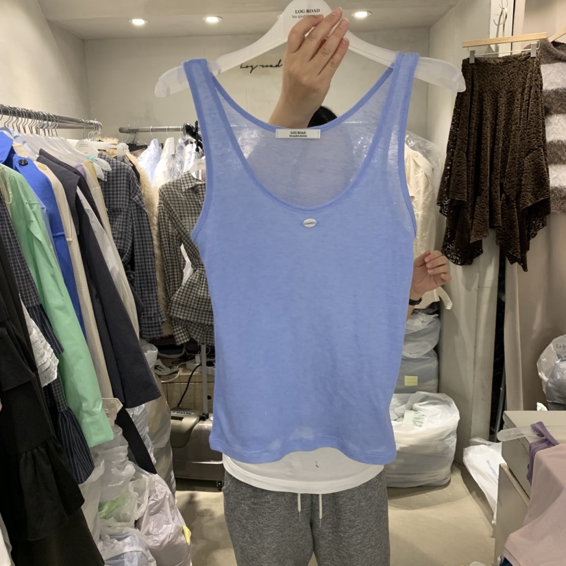 LOGROAD韓國代購女士新品時尚真品職業熱賣26春夏吊帶背心LOG ROAD吊帶/背心圖色12