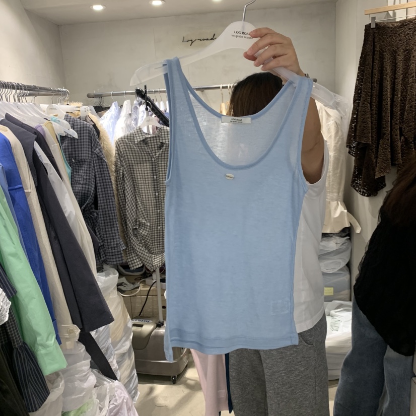 LOGROAD韓國代購女士新品時尚真品職業熱賣26春夏吊帶背心LOG ROAD吊帶/背心圖色13