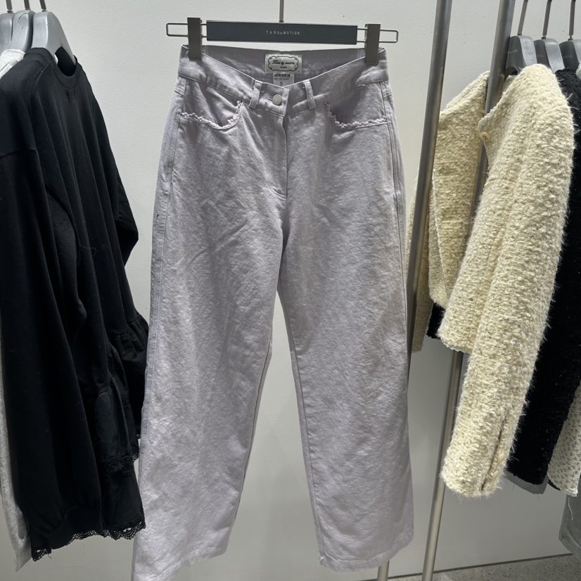 TARABY MOTION東大門代購女裝新品人氣26春夏休閑褲棉布TARABY MOTION休閑褲圖色1