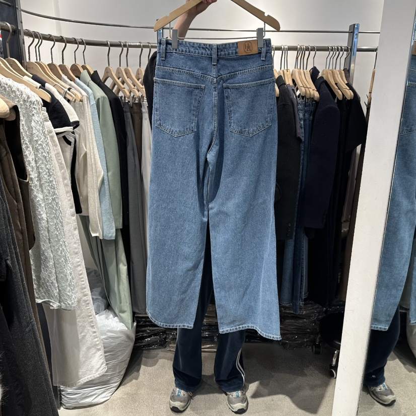 HABLE東大門實拍女裝新品人氣休閑26春夏時尚職業真品牛仔褲HABLE牛仔褲