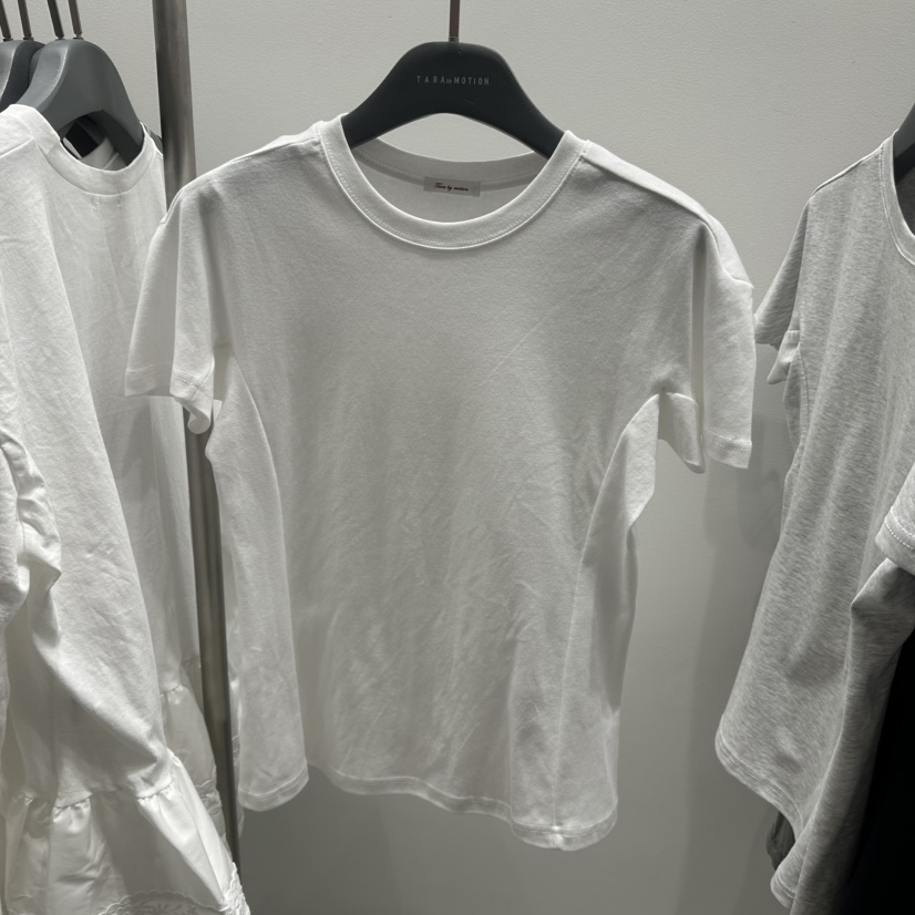 TARABY MOTION東大門實拍女士新品推薦26春夏人氣熱賣T恤TARABY MOTIONT恤圖色4白色