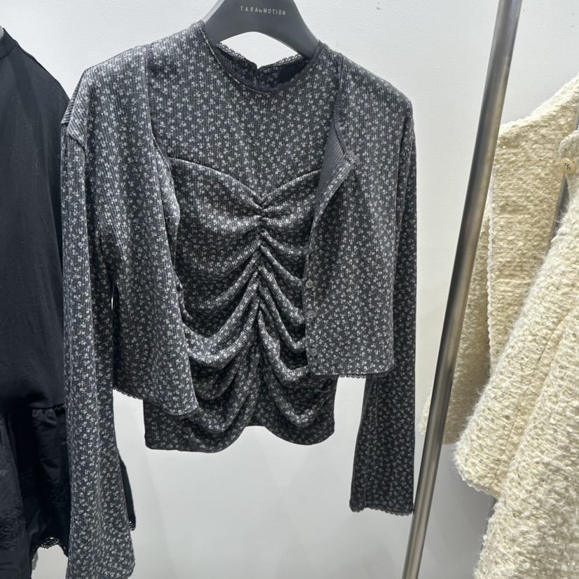 TARABY MOTION東大門實拍女士新款真品職業套裝套裝褶皺TARABY MOTION套裝圖色2