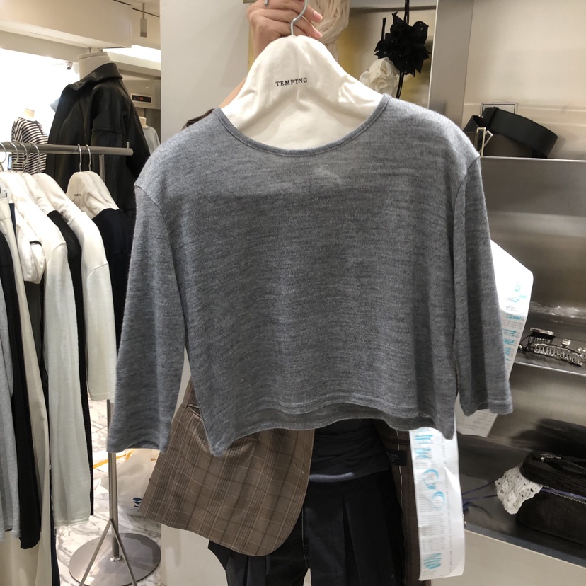 TEMPTING韓國代購女裝新款熱賣休閑職業人氣真品時尚26春夏T恤TEMPTINGT恤圖色2