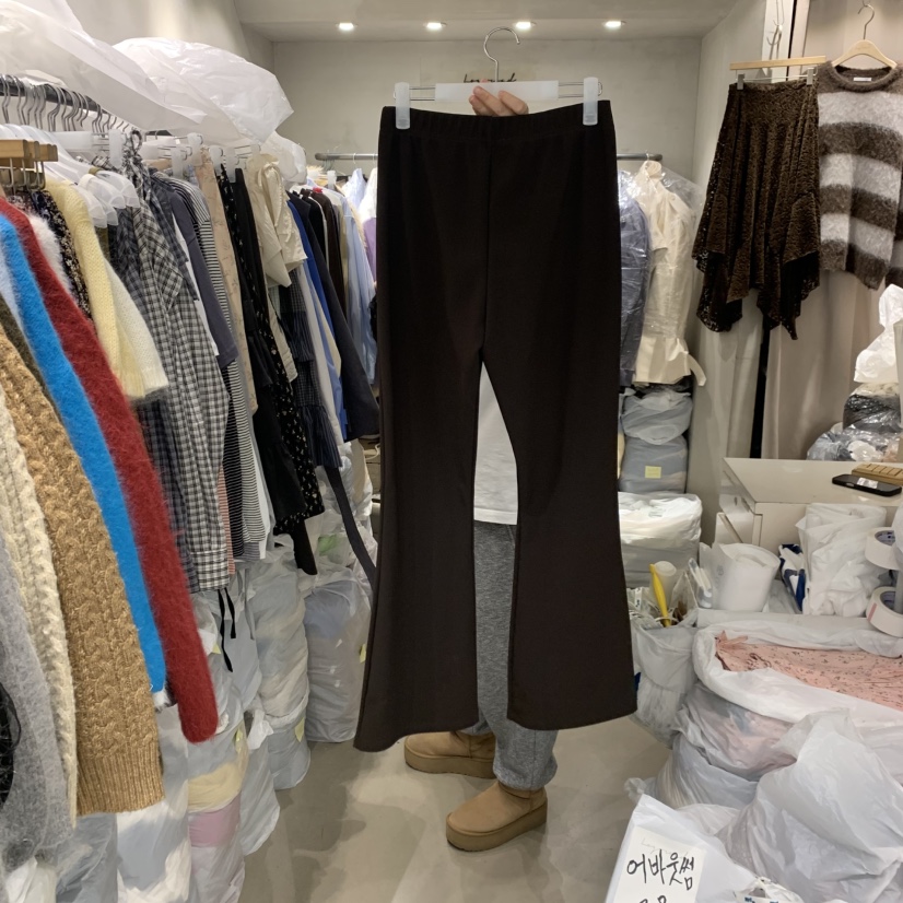 LOGROAD東大門實拍女裝新品26春夏真品休閑時尚推薦休閑褲LOG ROAD休閑褲