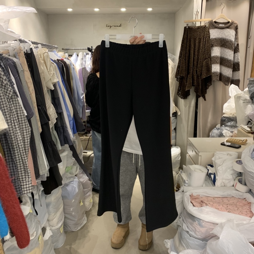 LOGROAD東大門實拍女裝新品26春夏真品休閑時尚推薦休閑褲LOG ROAD休閑褲圖色3