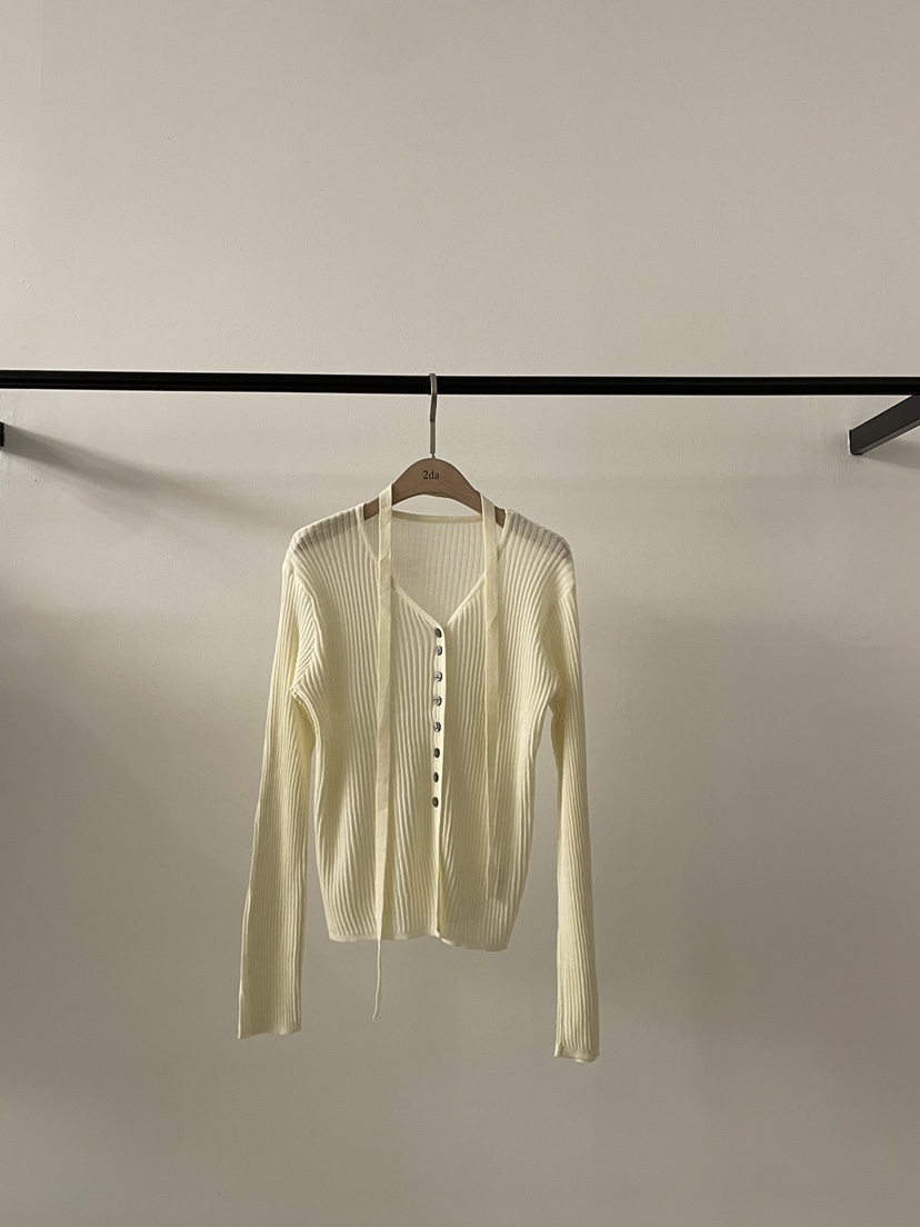 2DA/DARIMI-P韓國代購女裝新款26春夏推薦時尚熱賣針織衫2DA/DARIMI-P針織衫圖色1