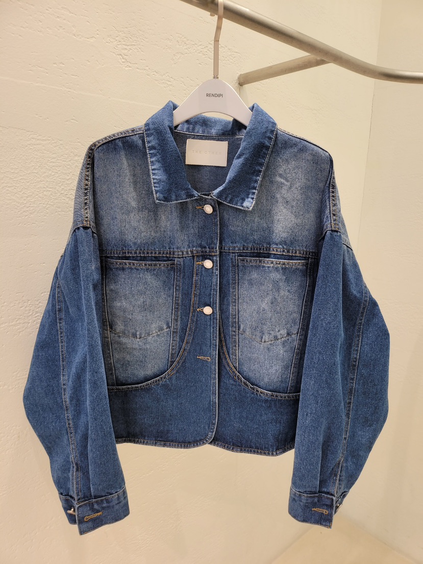 THE OTHER東大門代購女士新款推薦休閑職業真品夾克水洗THE OTHER夾克圖色1