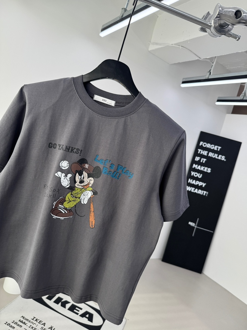 RED-A東大門代購女士新品推薦真品時尚熱賣26春夏職業T恤RED-AT恤圖色4