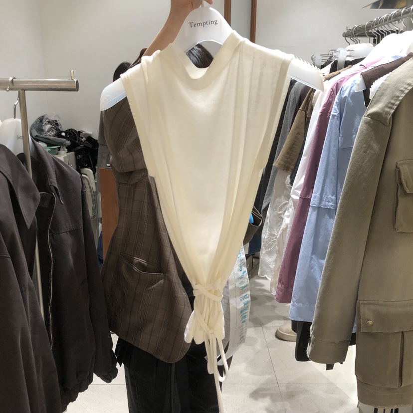 TEMPTING東大門代購女士新品職業時尚人氣真品26春夏吊帶背心TEMPTING吊帶/背心圖色1