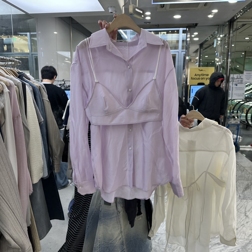 FOUNDATION韓國代購女士新款真品推薦熱賣26春夏休閑套裝FOUNDATION套裝圖色2