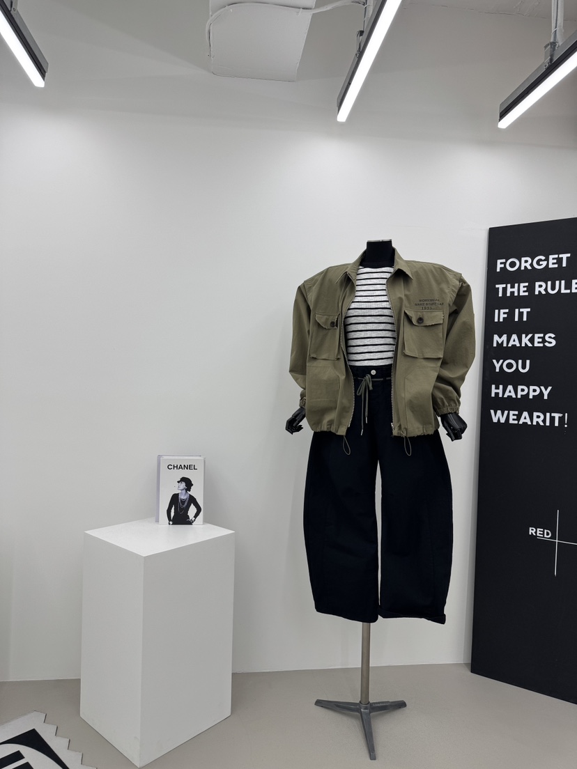 RED-A韓國直郵女裝新品熱賣人氣職業時尚26春夏夾克兩種穿法RED-A夾克