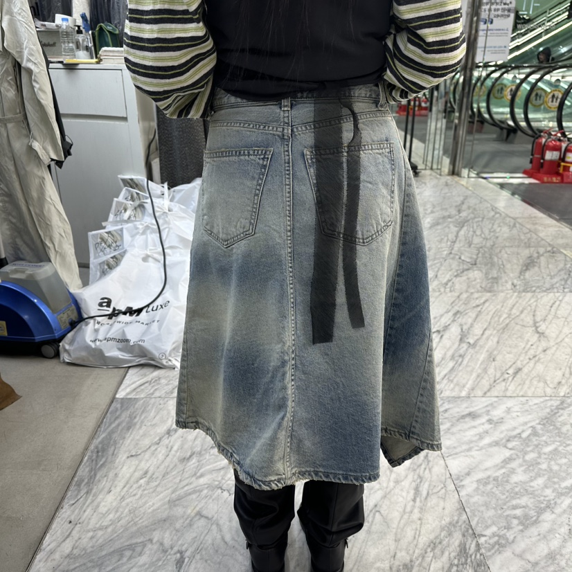 FOUNDATION東大門直郵女士新品人氣推薦真品時尚職業長裙FOUNDATION長裙