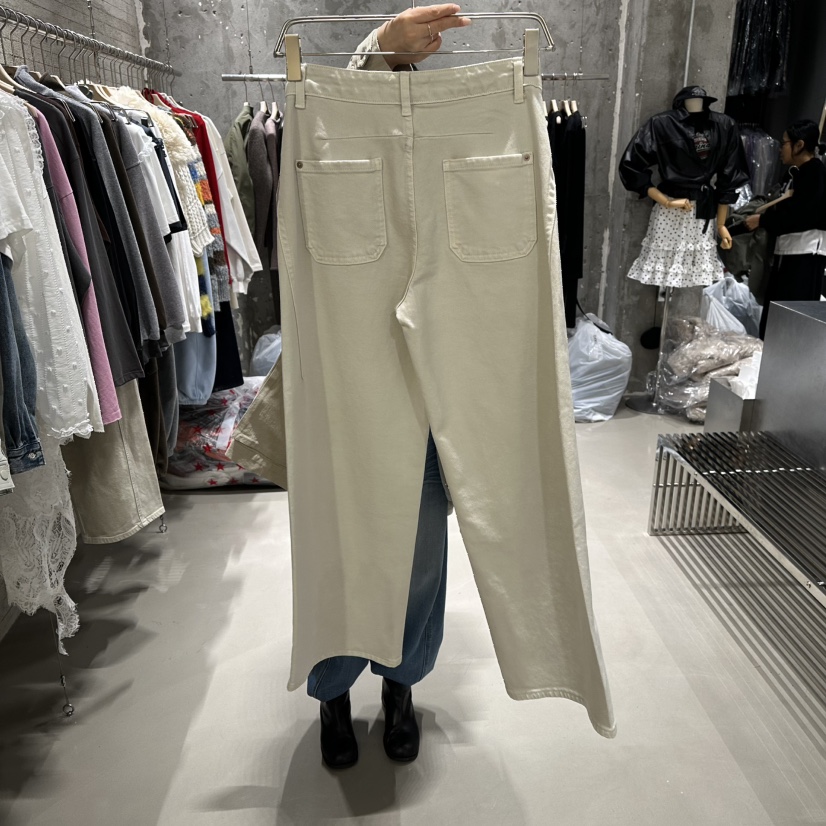 JUNI韓國直郵女裝新款26春夏時尚真品推薦職業人氣休閑褲my juni休閑褲