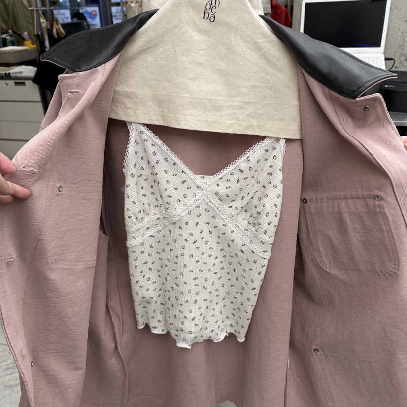 AMOEBA東大門代購女士新品26春夏休閑熱賣時尚職業吊帶背心AMOEBA吊帶/背心圖色2