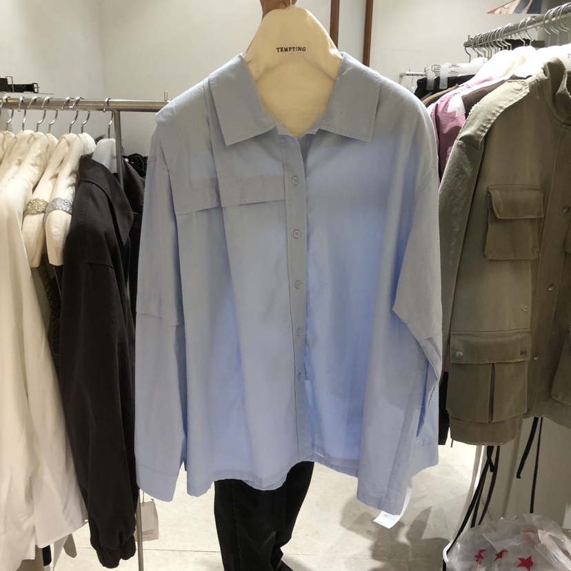 TEMPTING韓國直郵女裝新款時尚熱賣人氣真品休閑襯衫蕾絲衫TEMPTING襯衫/蕾絲衫圖色3