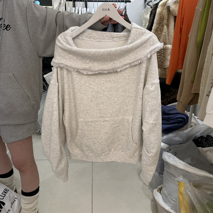 EGG IS東大門代購女士新品休閑推薦人氣時尚熱賣26春夏衛衣EGG IS衛衣圖色1