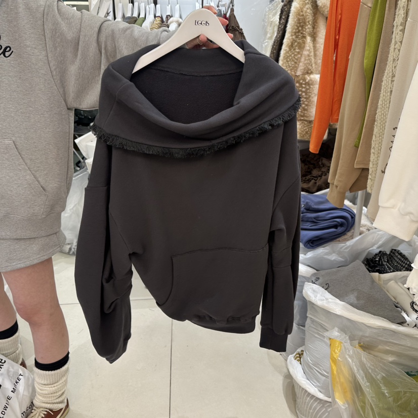 EGG IS東大門代購女士新品休閑推薦人氣時尚熱賣26春夏衛衣EGG IS衛衣圖色3