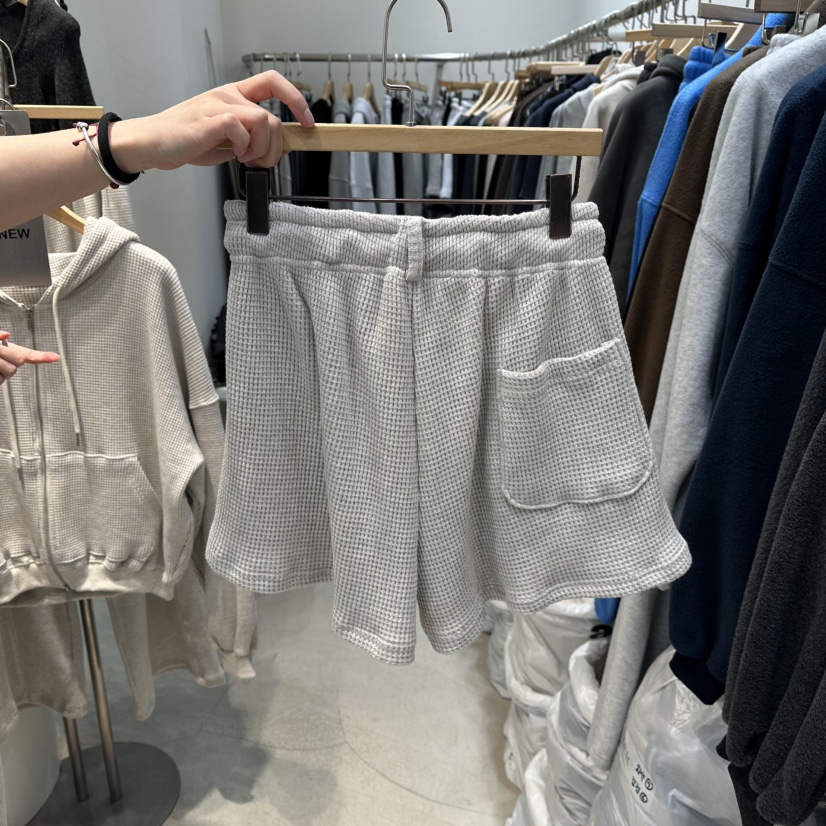 W.FATAL東大門直郵女士新品熱賣職業休閑推薦短褲華夫格W.FATAL短褲